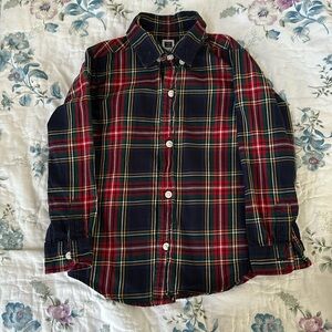 Janie and Jack long sleeve button down shirt